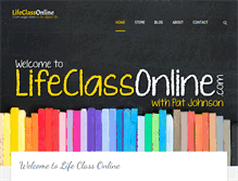 Tablet Screenshot of lifeclassonline.com